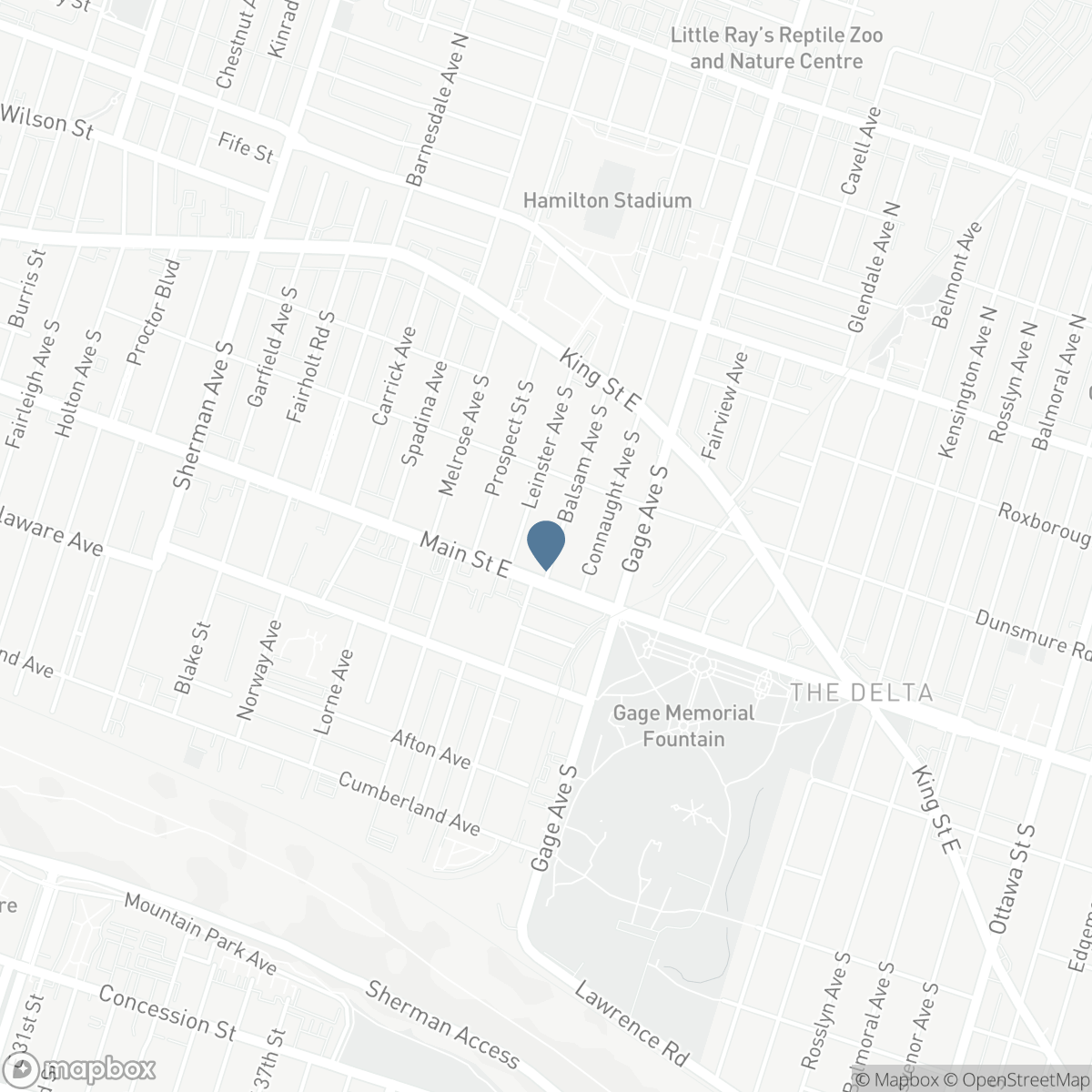 100 BALSAM Avenue S, Hamilton, Ontario L8M 3B3